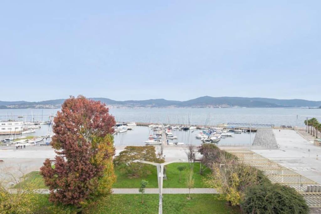 Centrico Atico Frente Al Mar Appartement Comarca de Comarca de Vigo Buitenkant foto